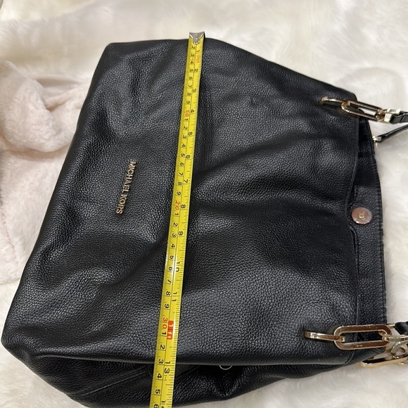 Michael Kors shoulder bag, black, three large compartments, three small - Picture 12 of 17